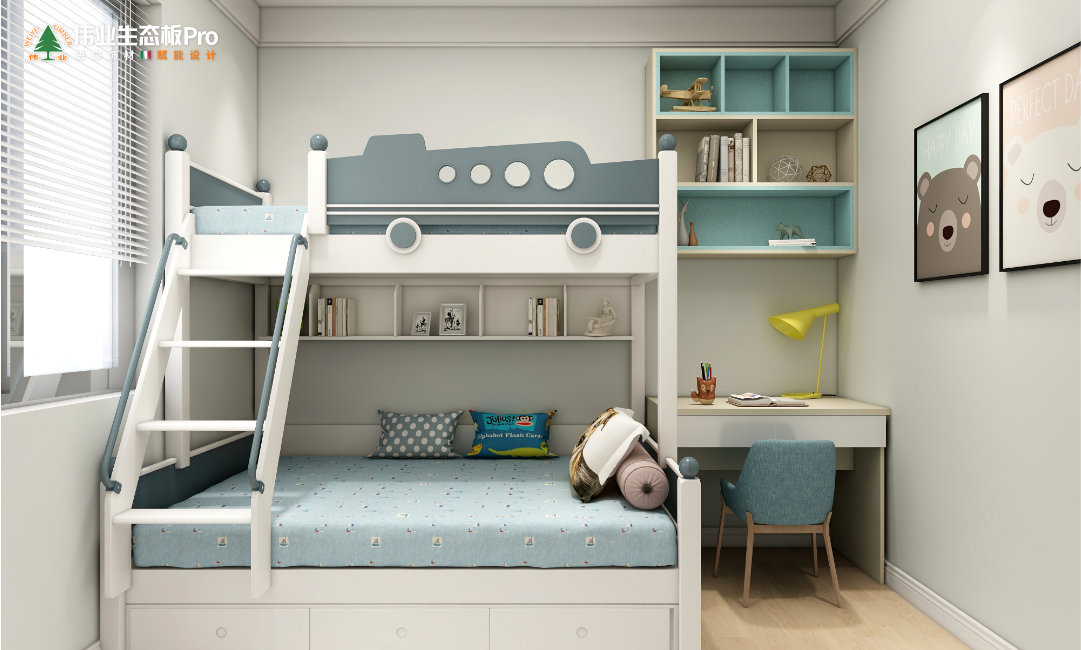 一、北歐風(fēng)格  兒童房.jpg